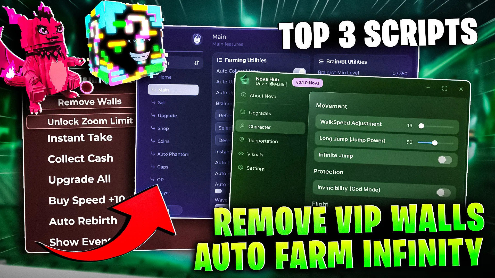 *TOP 3 Escape Tsunami For Brainrots Scripts* NO... Script preview