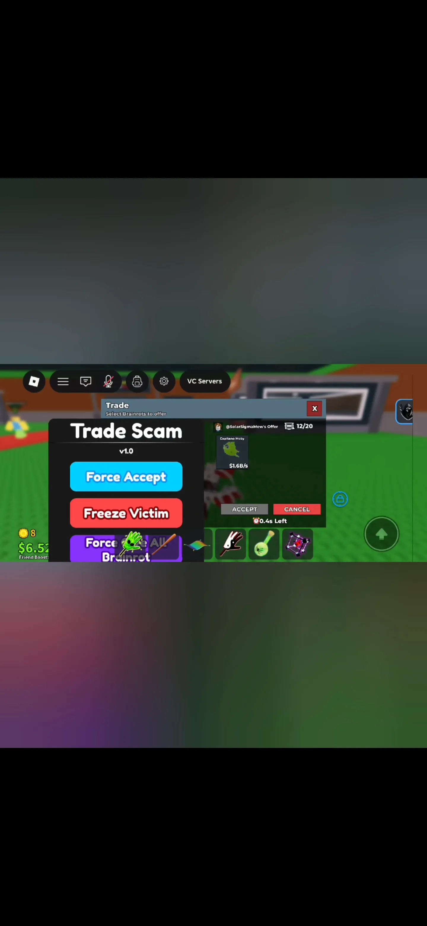 [UPDATE]TRADE FREEZE Script preview