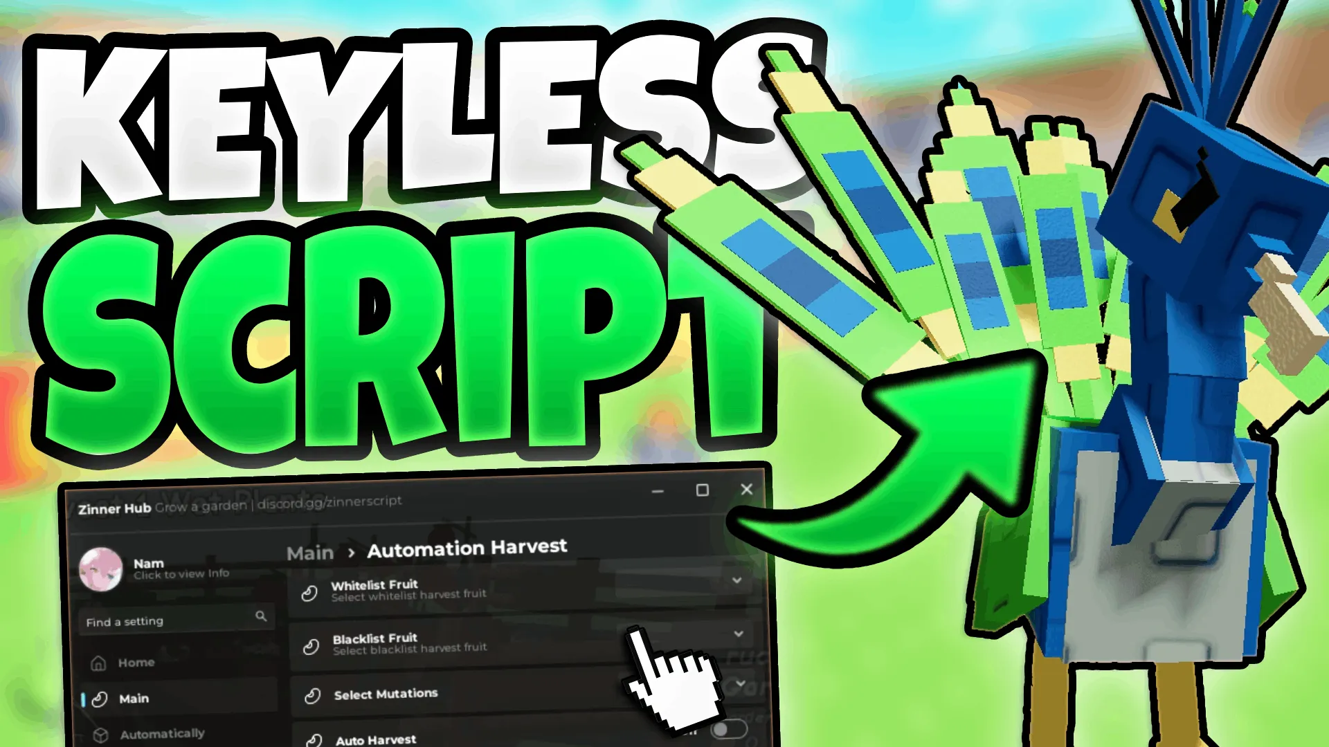 Grow A Garden 2025 | Best KEYLESS Script  Script preview