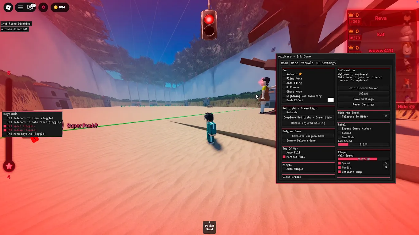 Ink games Roblox *NO KEY*  Script preview