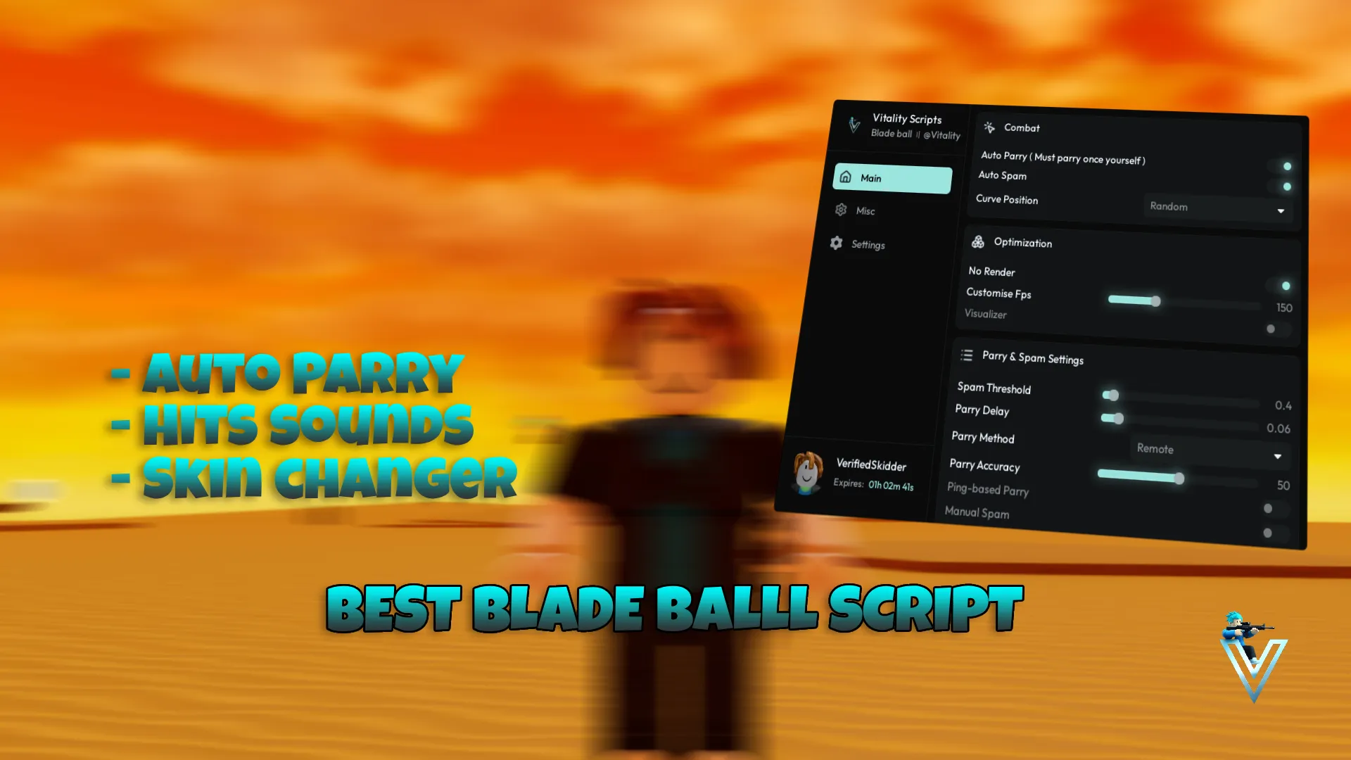 Vitality Hub - Blade Ball Script preview